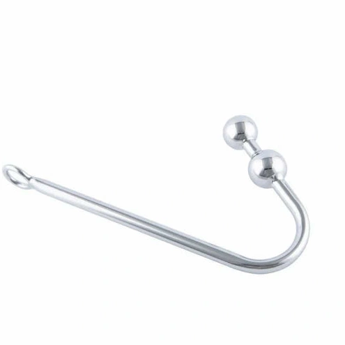 Balls Steel Anal Stainless Pleasurable 4417 Hook Two 1110
